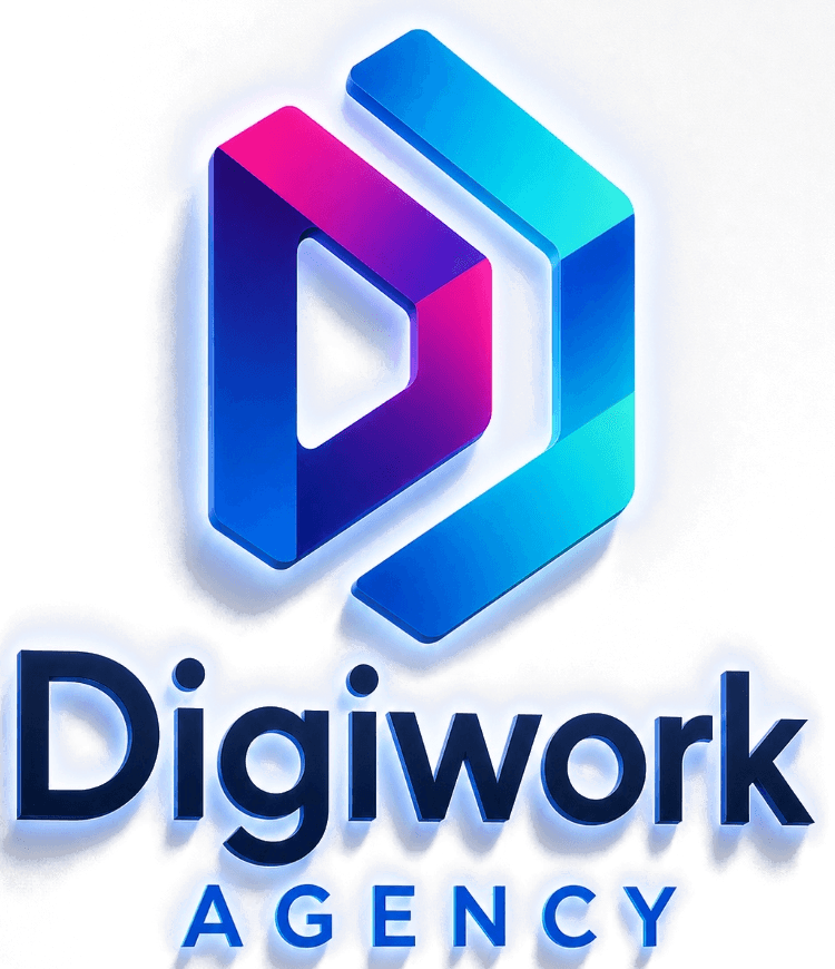 Digiwork Agency 3D Logo